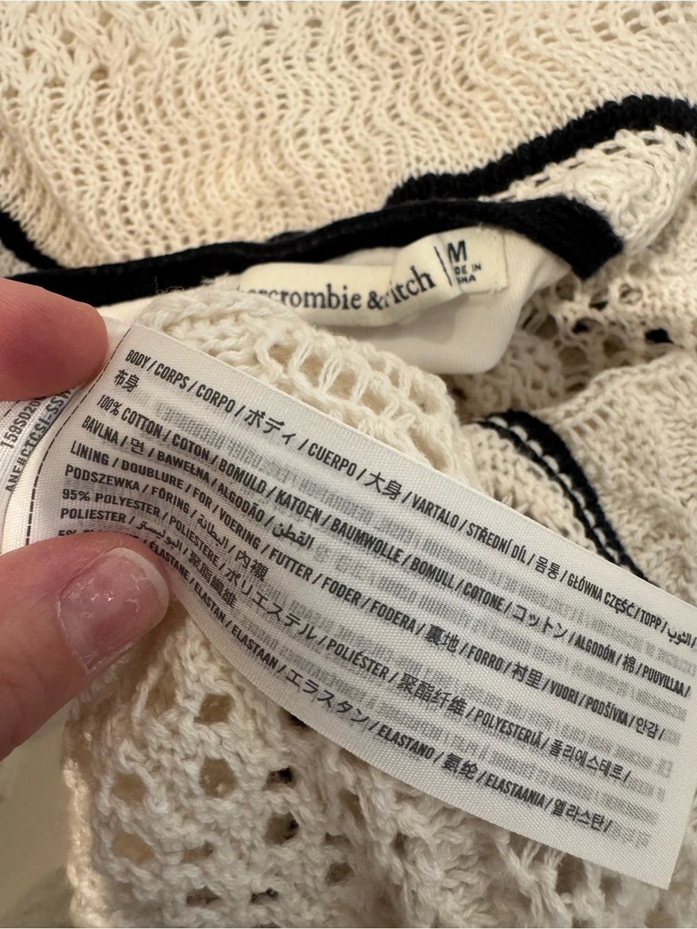 Abercrombie & Fitch great worn
